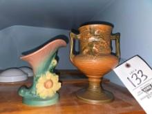 2 Roseville Pottery Pieces