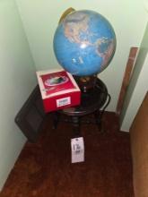 Claw Foot Stool & Globe