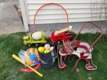 Tonka Trucks, Games, Softballs, Vintage Baby Walker