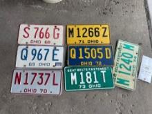 Vintage License Plates