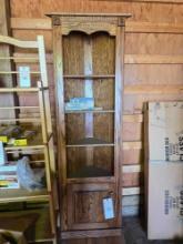 Oak Corner Cabinet