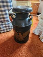 Colonial Style Milk Can