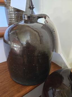 Brown Beehive Whisky Jug Crock