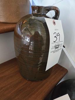 Brown Beehive Whisky Jug Crock