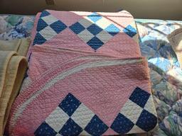 Trapper Point Wool Blanket & 2 Quilts