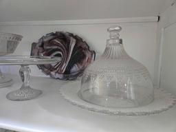 Wagner Cast Iron Skillet, Cake Stand, Glassware, Small Kitchen Appliances