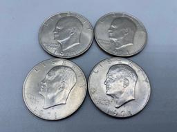 Eisenhower Dollars bid x 4