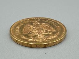 1947 Mexico Gold 50 Pesos