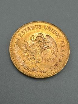 1945 Mexico Gold 20 Pesos