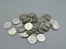 Silver Roosevelt Dimes bid x 50