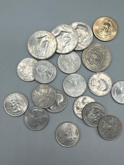 Presidential Dollar, Kennedy Half Dollars, State Quarters