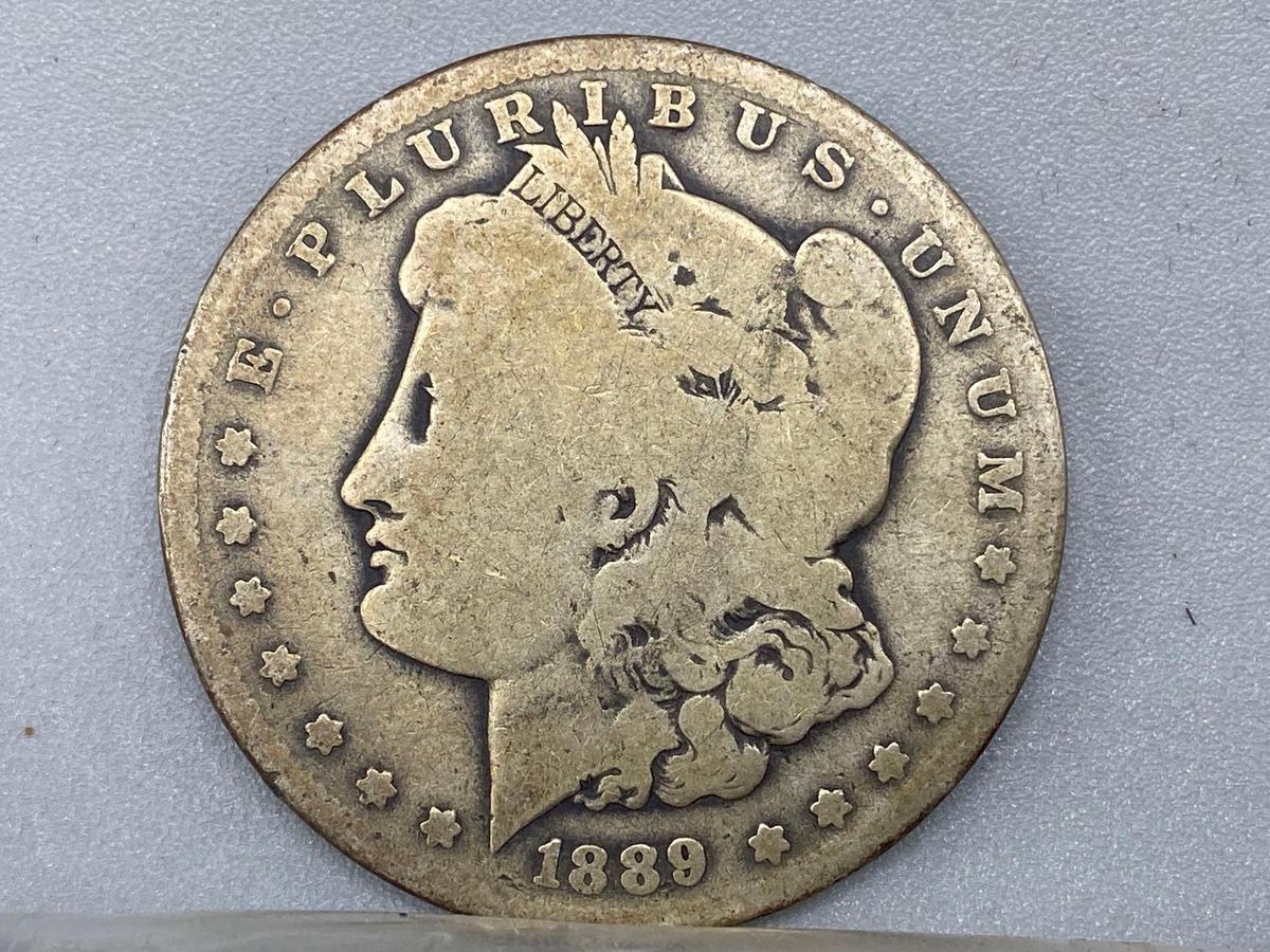 1889o Morgan Dollar