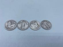 Standing Liberty Quarters bid x 4