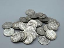 Silver Washington Quarters bid x 40