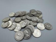 Silver Washington Quarters bid x 44