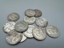 Franklin Half Dollars bid x 12