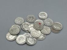 Silver Roosevelt Dimes Bid x 20