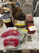 assorted car parts.