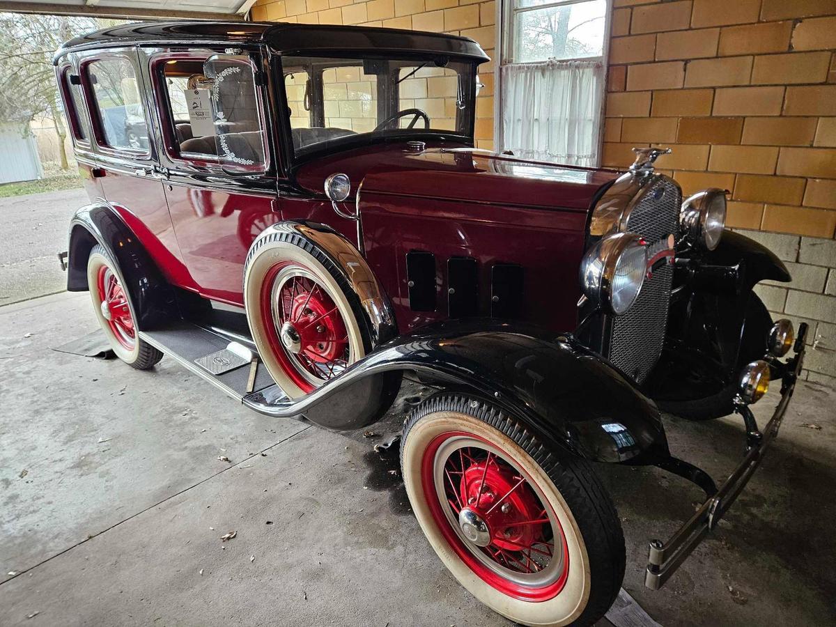 1930 Ford model A 4 door Town sedan