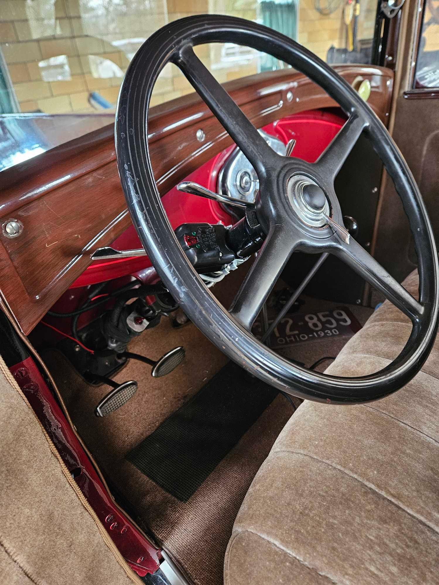 1930 Ford model A 4 door Town sedan