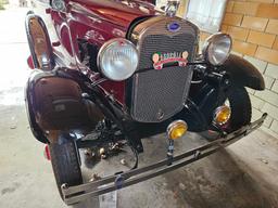 1930 Ford model A 4 door Town sedan