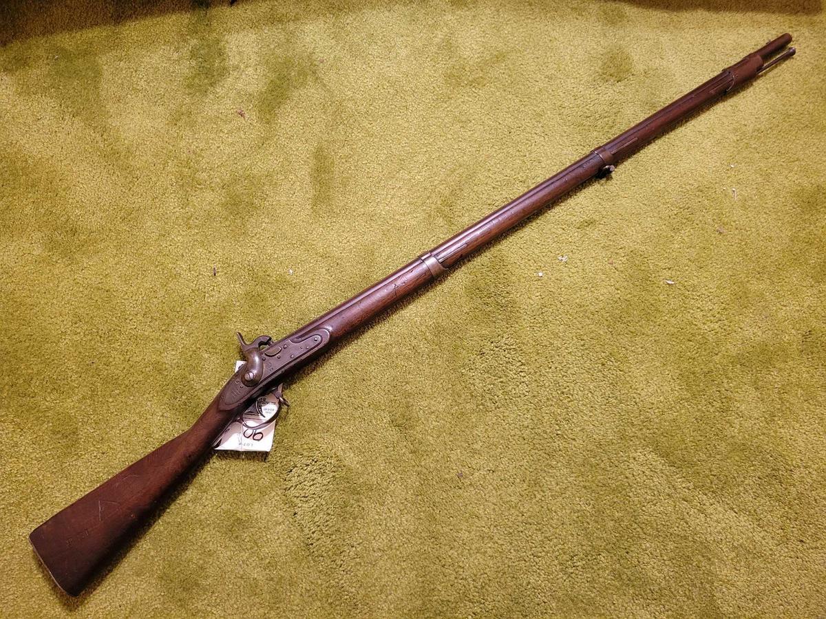 Springfield 1823 U.S. black powder rifle 42in barrel