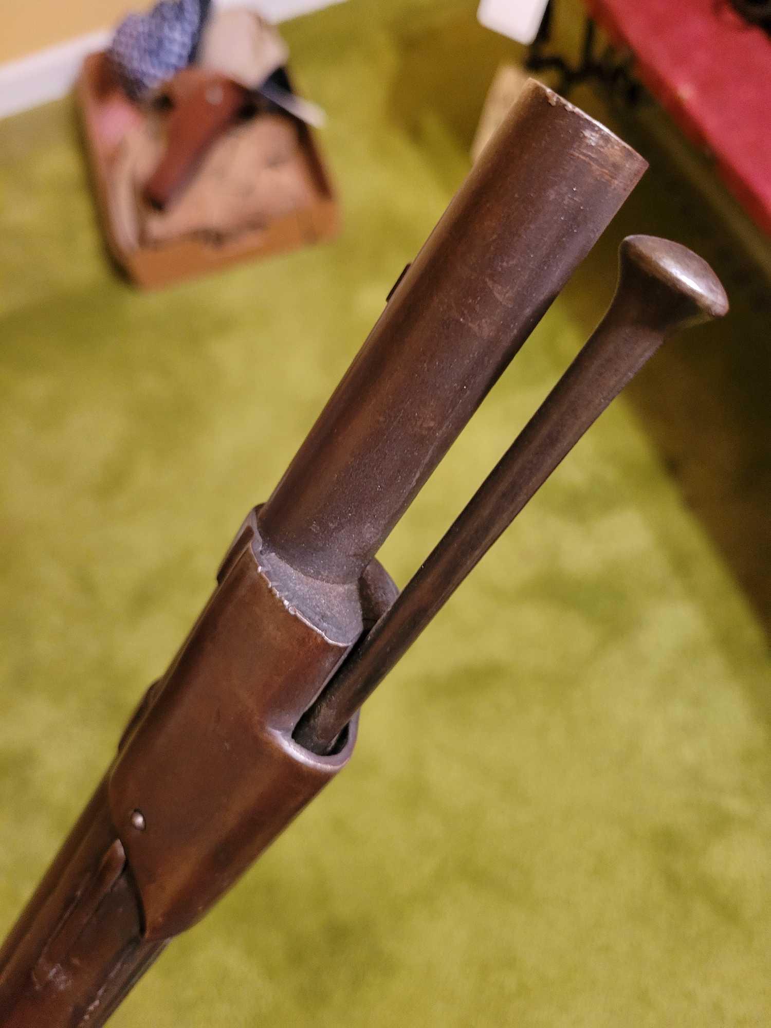 Springfield 1823 U.S. black powder rifle 42in barrel