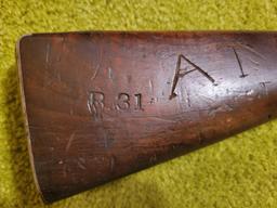 Springfield 1823 U.S. black powder rifle 42in barrel