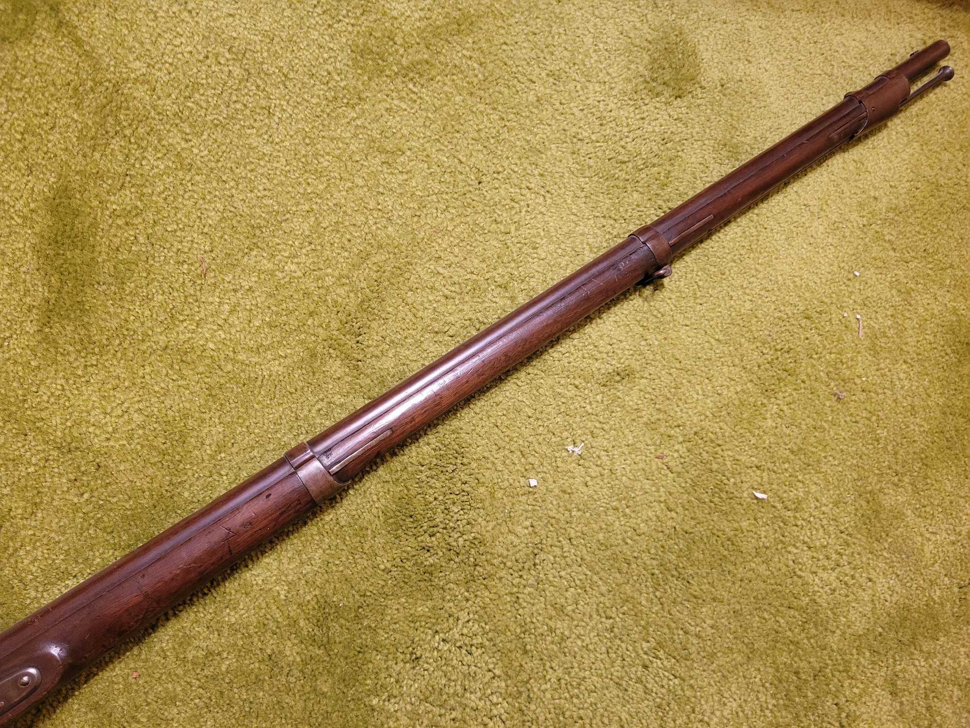 Springfield 1823 U.S. black powder rifle 42in barrel