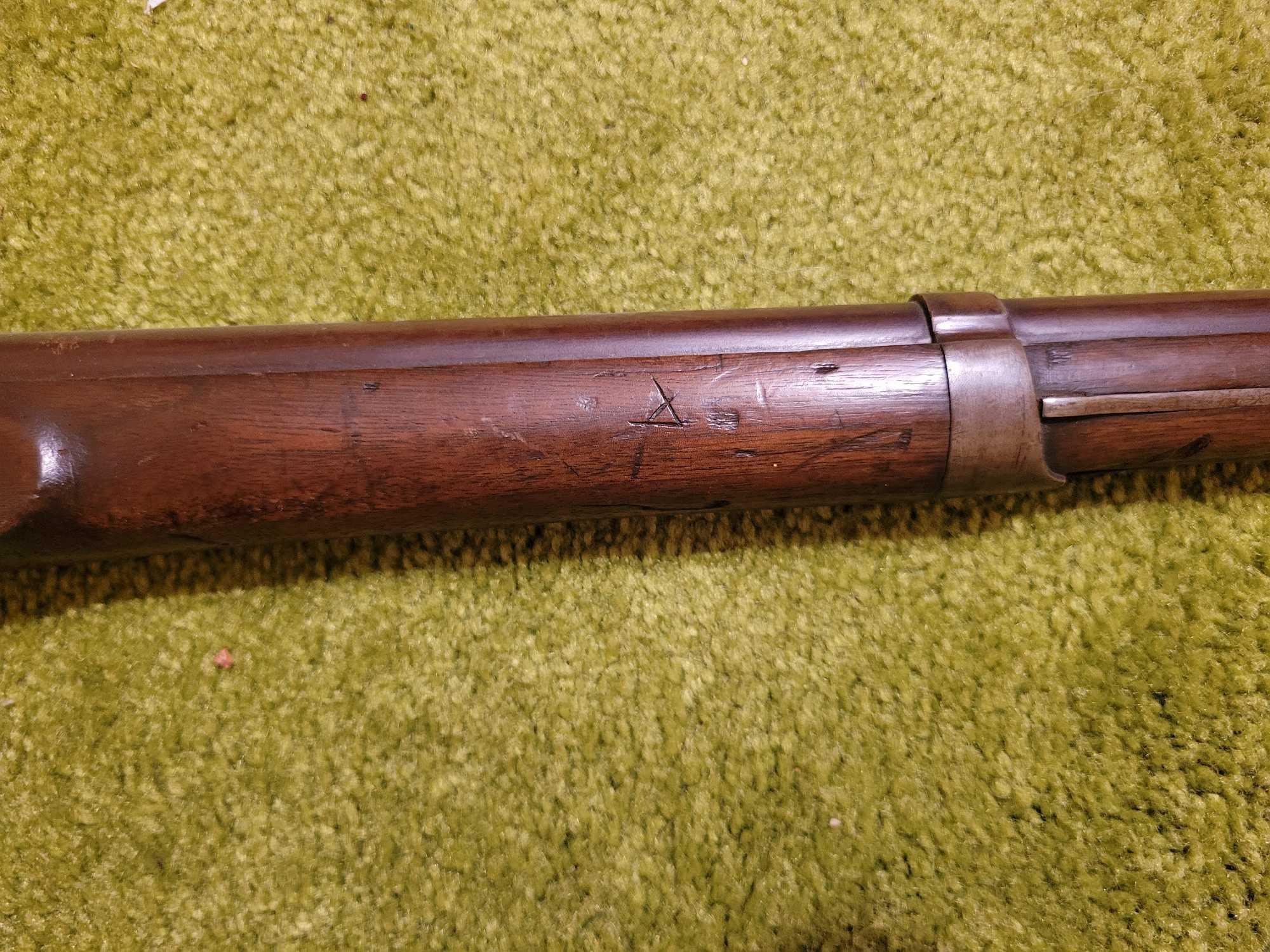 Springfield 1823 U.S. black powder rifle 42in barrel