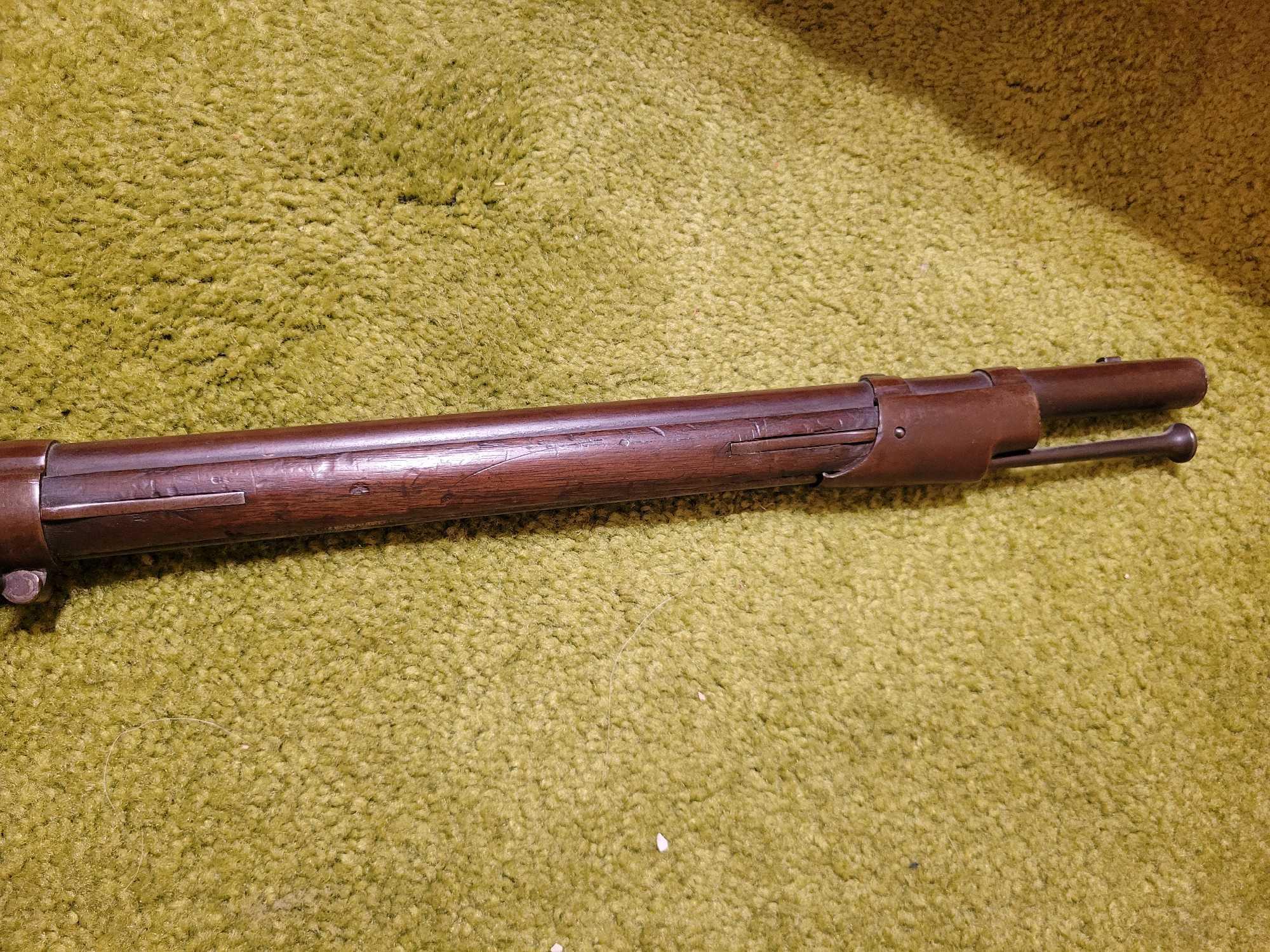 Springfield 1823 U.S. black powder rifle 42in barrel