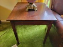 Wooden end table