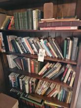 Large lot of hardback books