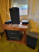 Sony stereo with stand (works)