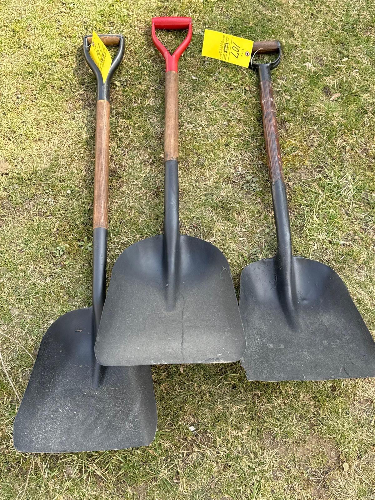 RR shovels, PRR, B & O, L & N RR