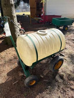 50 gallon tank cart wagon