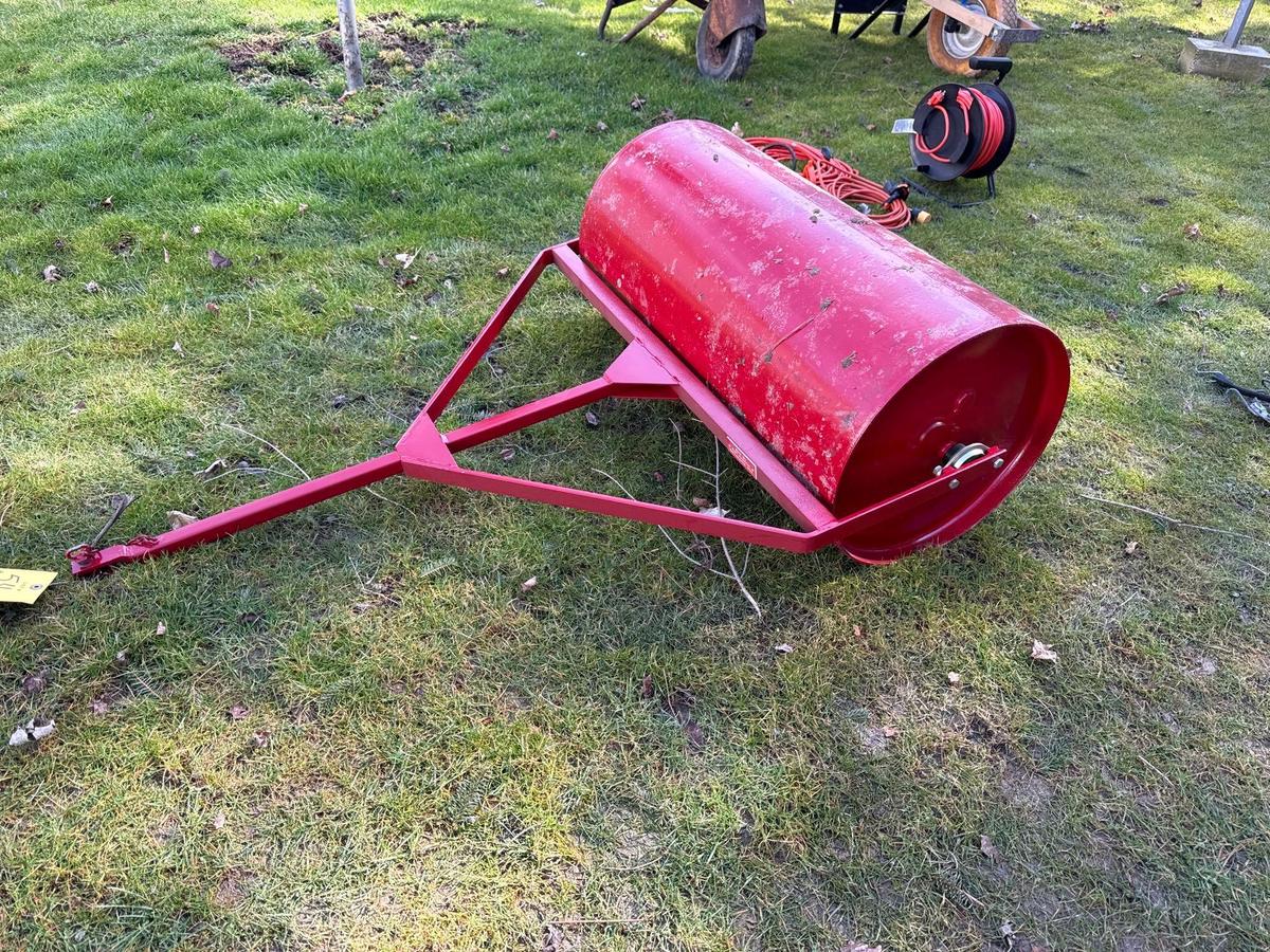 metal lawn roller