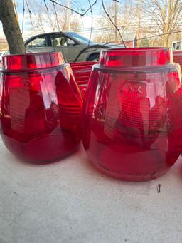 dietz lantern & red lantern globes