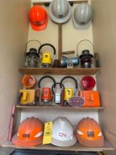 RR lanterns, hard hats & more