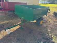 steel lawn cart wagon home made