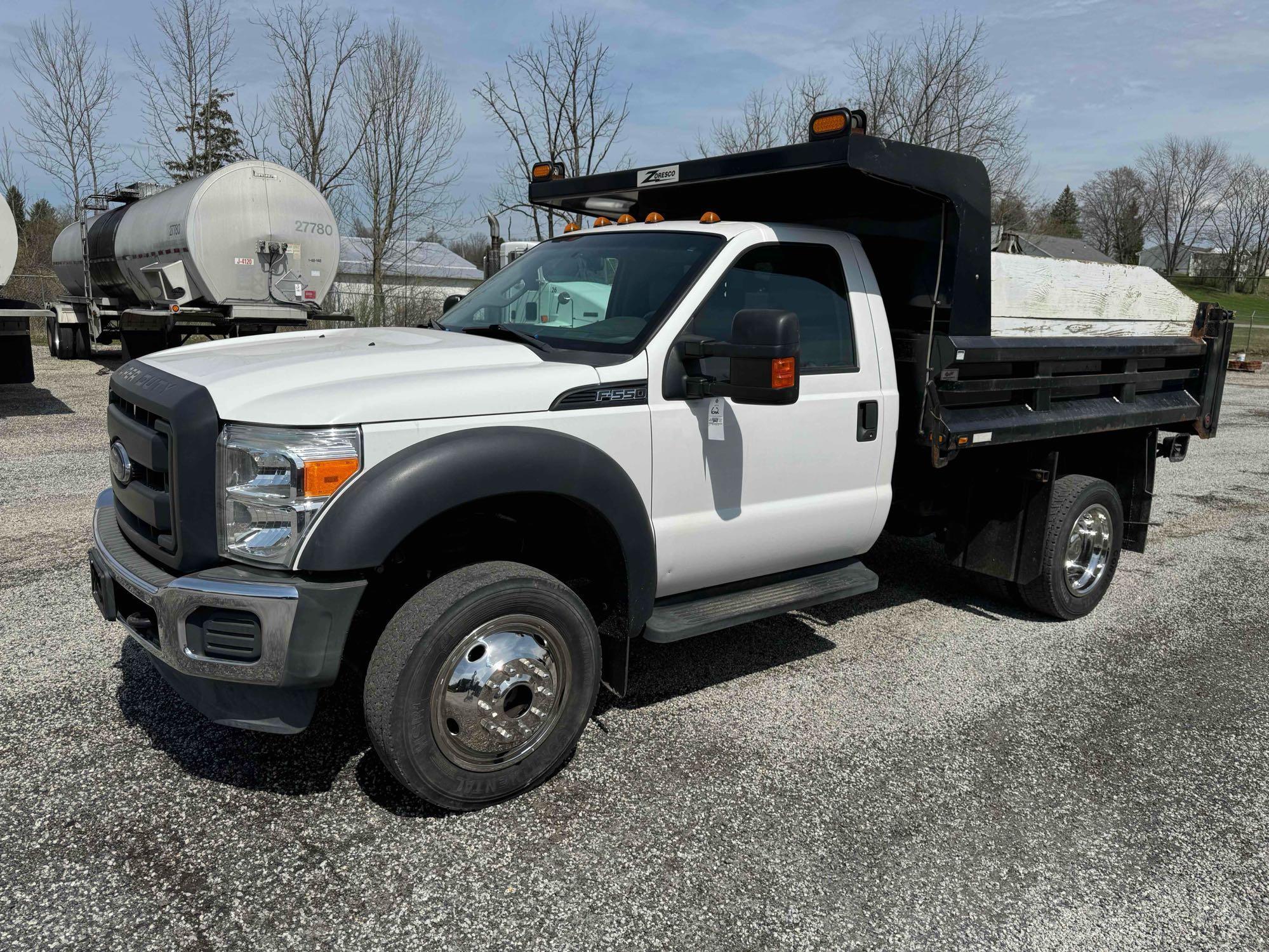 2016 Ford F550 Dump Truck