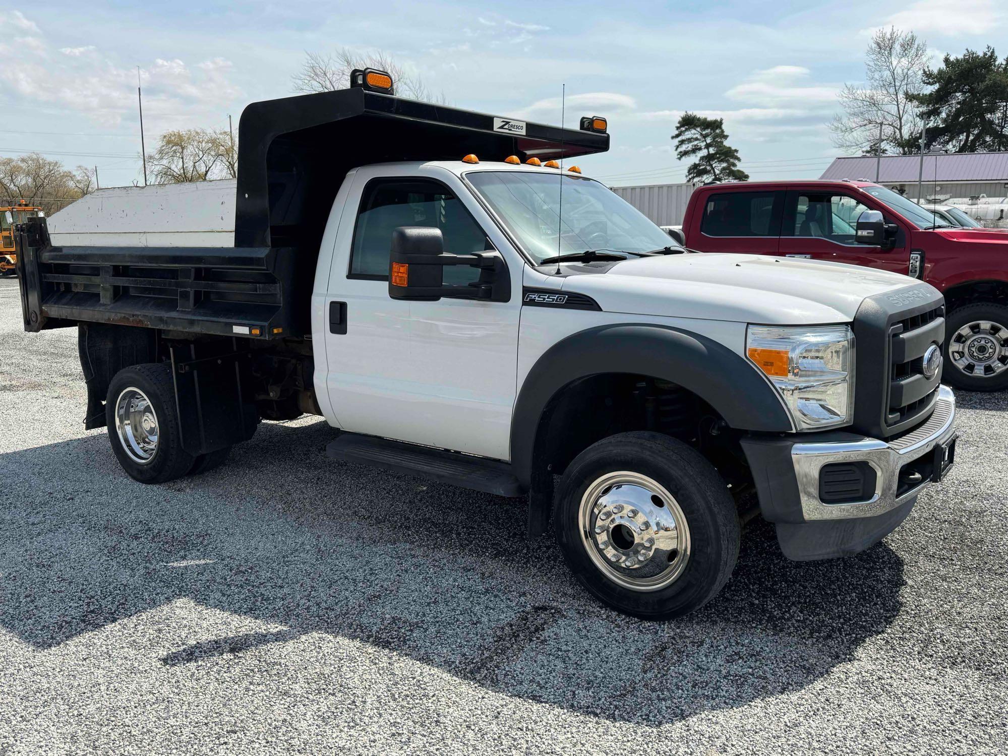 2016 Ford F550 Dump Truck