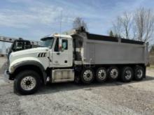 2017 Mack GU713 6 Axle Dump Truck