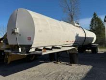 1984 VIM Aluminum Asphalt Tank Trailer