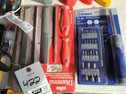 Drill bits, drill, file set, and more