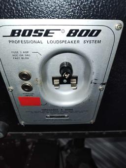 Pr Professional Bose 800 Loudspeaker System W/ Stands