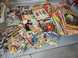 Large Last Lot Of Vintage Comic Books