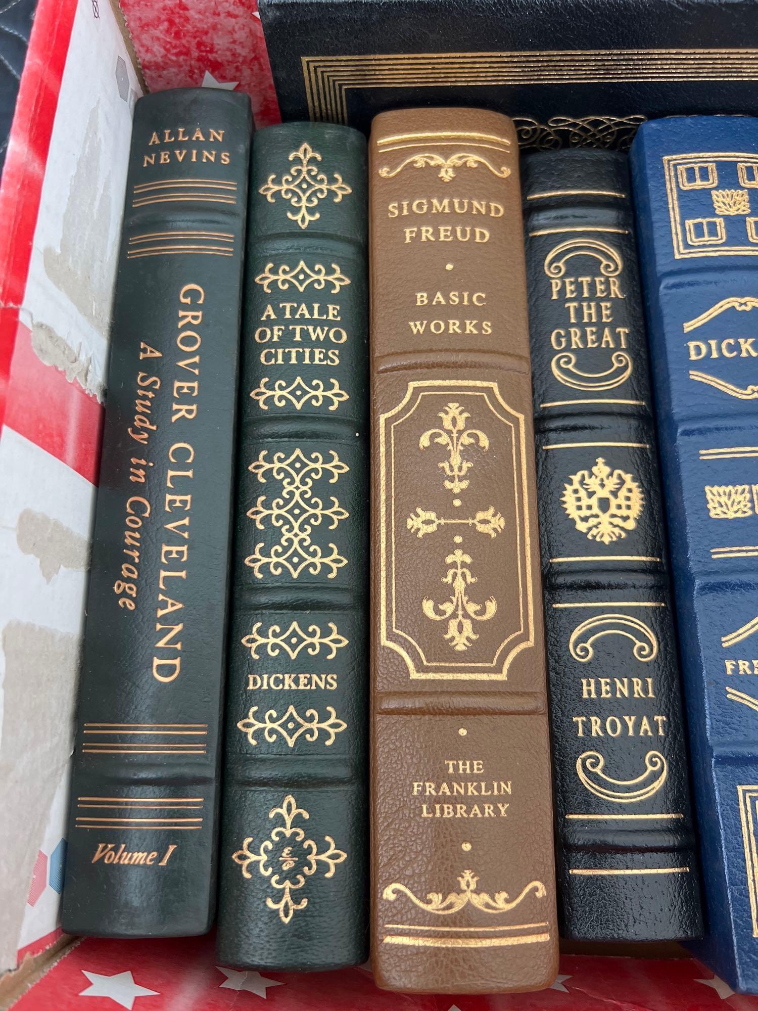 (11) The Easton Press Fancy Hardback Books