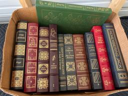 (11) The Easton Press Fancy Hardback Books