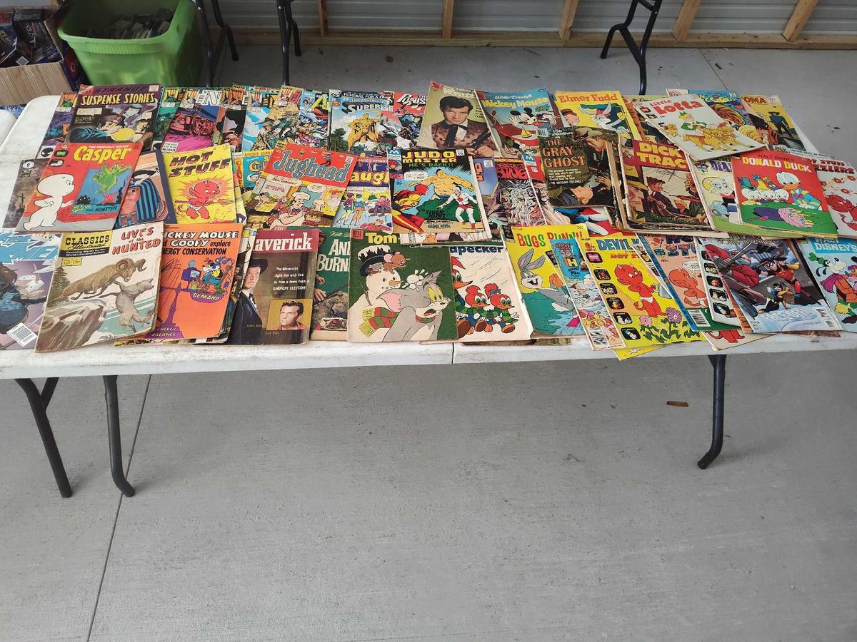 Approximately 80 Vintage Comic Books